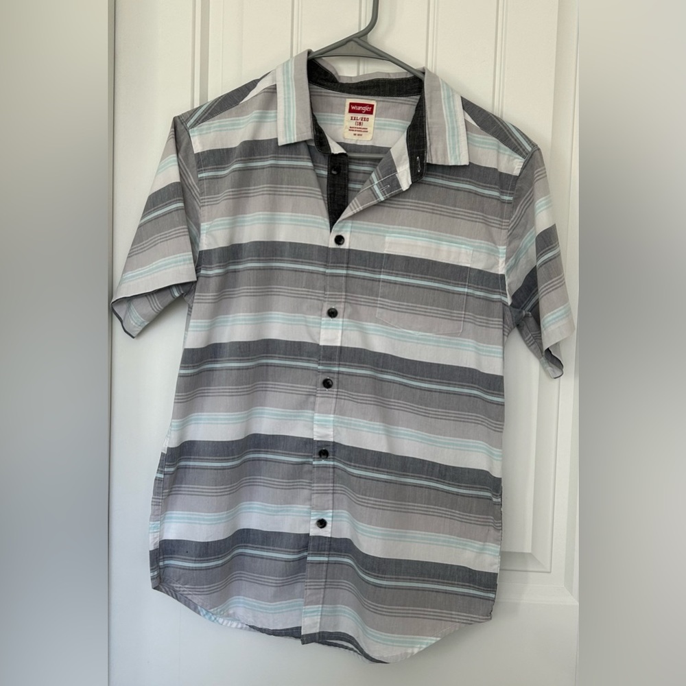 Wrangler Boy’s XXL 18 Short sleeved shirt